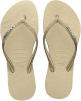Havaianas Slim Sparkle II teenslippers met glitters zand