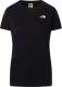 The North Face T-shirt Simple Dome zwart