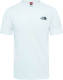 The North Face T-shirt Redbox wit/rood