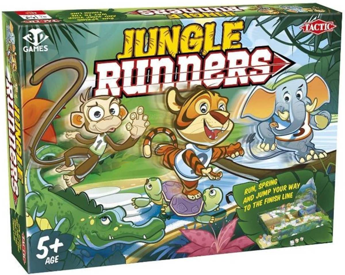 Tactic 3D gezelschapsspel jungle race groen 37 cm