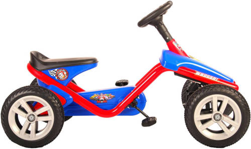 Volare Skelter Paw Patrol Mini Go Kart 10 Inch Junior Blauw/rood