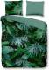 Snoozing Jungle flanel dekbedovertrek - 2-persoons (200x200/220 cm + 2 slopen) - Flanel - Green