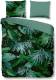 Snoozing Jungle flanel dekbedovertrek - 1-persoons (140x200/220 cm + 1 sloop) - Flanel - Green