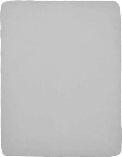 Meyco hoeslaken boxmatras 75x95 cm lichtgrijs