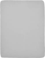 Meyco hoeslaken boxmatras 75x95 cm lichtgrijs