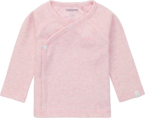 Noppies baby longsleeve Nanyuki met borduursels lichtroze