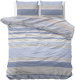 Sleeptime Elegance Dayny Blue 2-persoons (200 x 220 cm + 2 kussenslopen) Dekbedovertrek