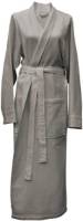 Heckett & Lane HNL Bath Wafel Badjas Kuitlengte HNL Bath - taupe grey - S