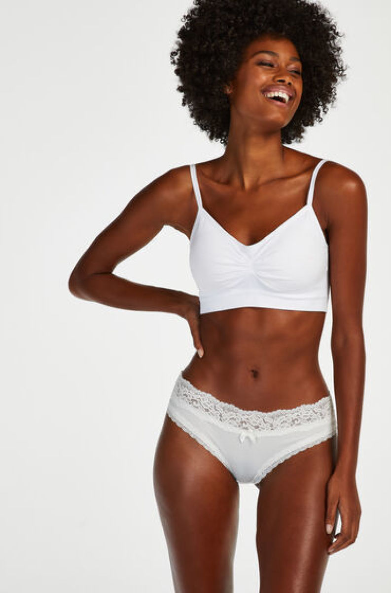 Hunkemöller Brazilian short Dakota Wit