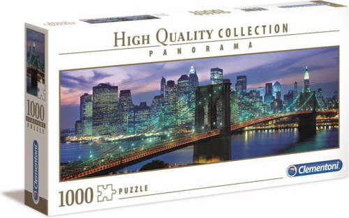 Clementoni New York - Brooklyn bridge legpuzzel 1000 stukjes