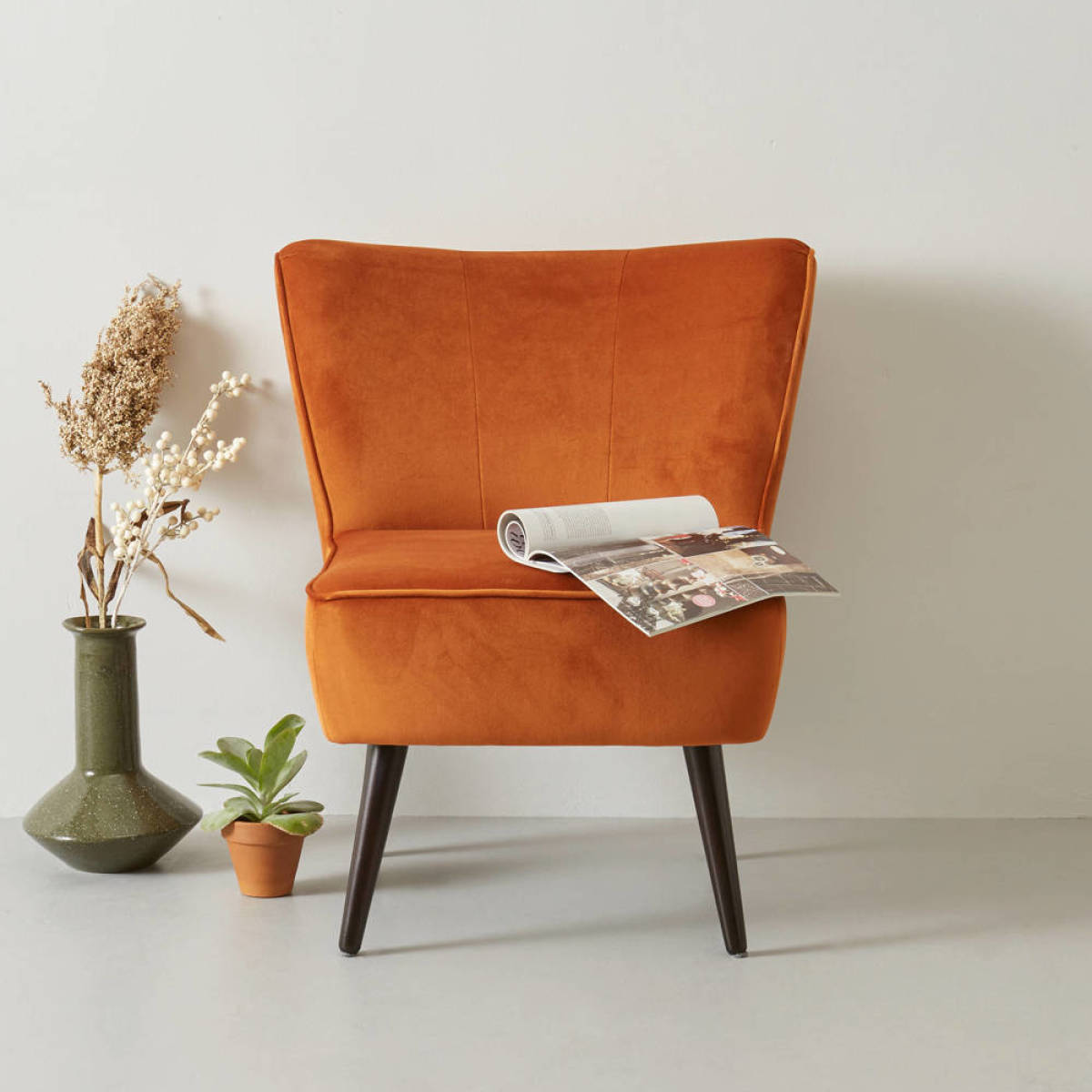 whkmp's own wehkamp home fauteuil Coco velours