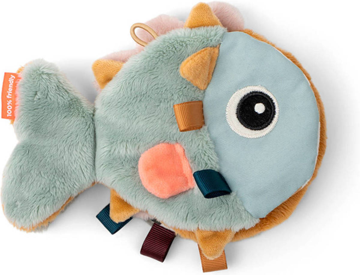 Done by Deer activiteitenknuffel soft baby boek Sea friends Colour Mix