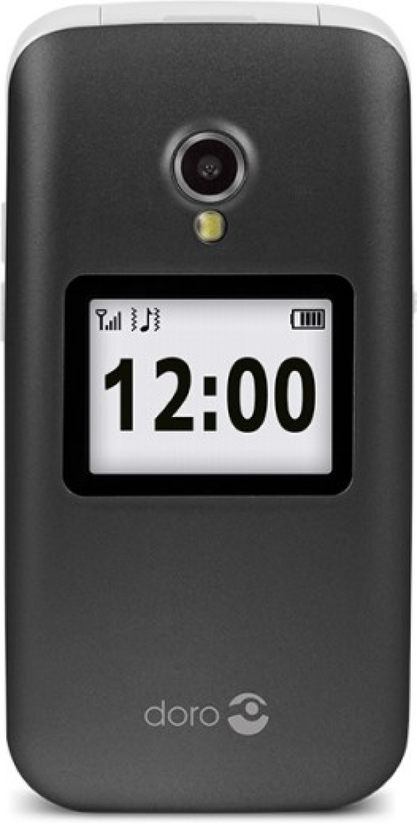 Doro 2424 Gr/wh Easy To Use Clamshell - Graph/white