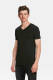 WE Fashion T-shirt met biologisch katoen zwart