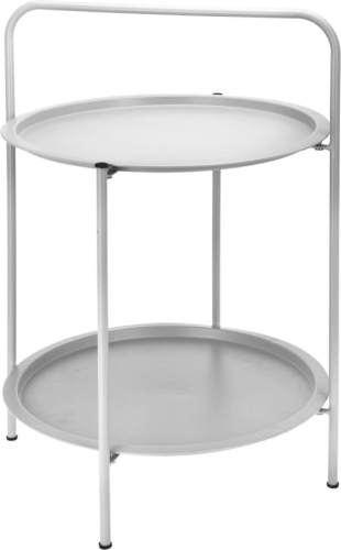 ProGarden Tafel rond 50x66 cm matgrijs