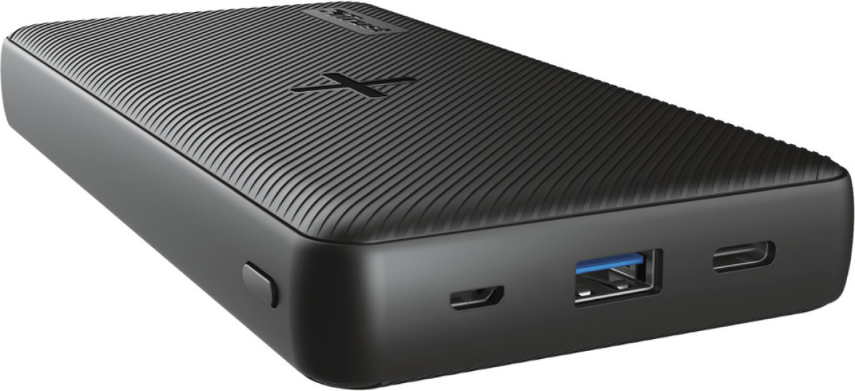 Trust Mobile Primo Draadloze Powerbank 20.000 mAh Zwart