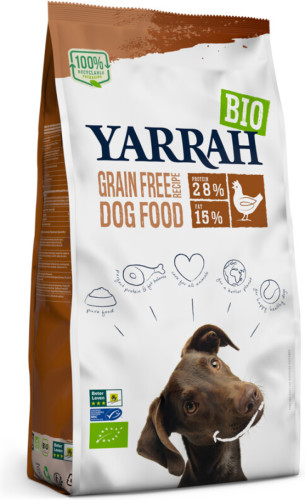 Yarrah Biologisch Hondenvoer Graanvrij Kip - Vis 2 kg