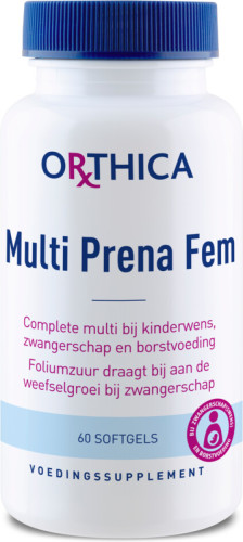 Orthica Multi Prena Fem 60 softgel capsules