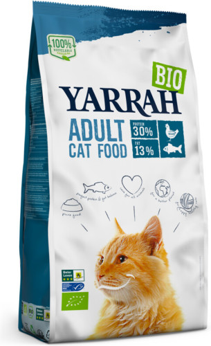 Yarrah Biologisch Kattenvoer Adult Vis 2,4 kg