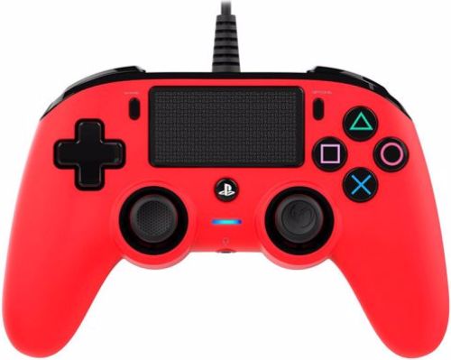 Nacon Compact Controller Colour Edition Gamepad PlayStation 4 Rood