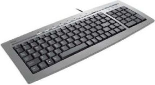 Trust Slimline Keyboard KB-1400S ES / Slimline Keyboard ES toetsenbord USB + PS/2 QWERTY Zwart