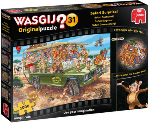 Wasgij Original 31 Safari Spektakel legpuzzel 1000 stukjes