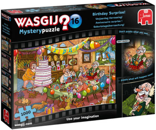 Wasgij Mystery 16 Verjaardag Verrassing legpuzzel 1000 stukjes