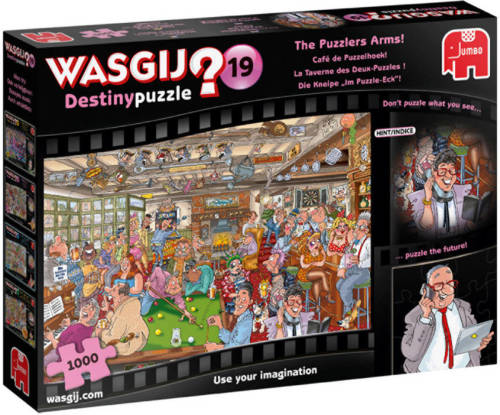 Wasgij Destiny 19 Cafe de Puzzelhoek legpuzzel 1000 stukjes