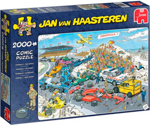 Jan van Haasteren Formule 1, de Start legpuzzel 2000 stukjes