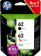 HP 62 Cartridges Combo Pack