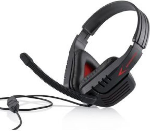 Modecom MC-823 Ranger Stereofonisch Hoofdband Zwart, Rood hoofdtelefoon
