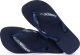 Havaianas Brasil Logo teenslippers donkerblauw