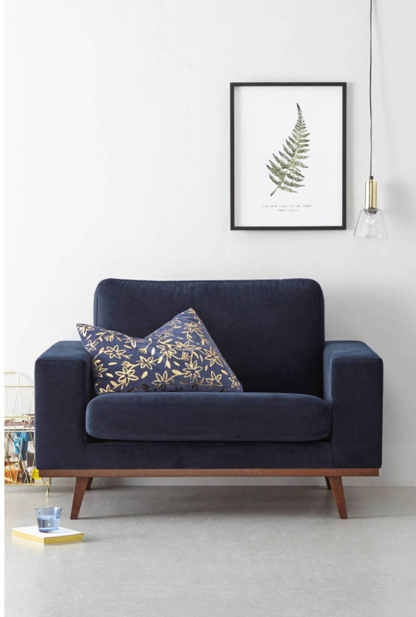 wehkamp home loveseat Torino velours
