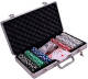 Buffalo Pokerset aluminium koffer 500 chips denkspel