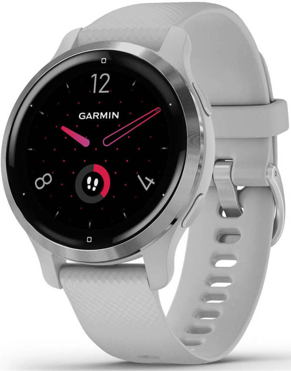 Garmin Venu 2S smartwatch (zilver)