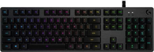 Logitech G 512 Carbon Lightsync RGB Mechanisch Gaming Toetsenbord Qwerty