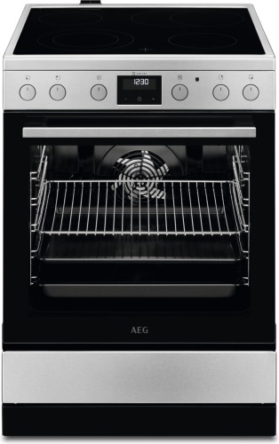 AEG CCB6442BBM Keramisch fornuis Staal