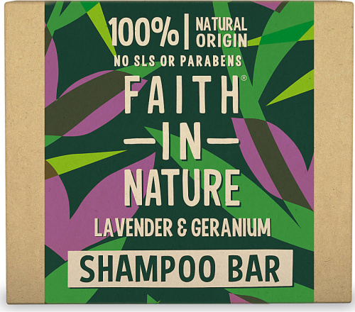 Faith In Nature Shampoo Bar Lavender & Geranium