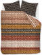 Beddinghouse Paola flanel dekbedovertrek - 2-persoons (200x200/220 cm + 2 slopen) - Flanel - Terra