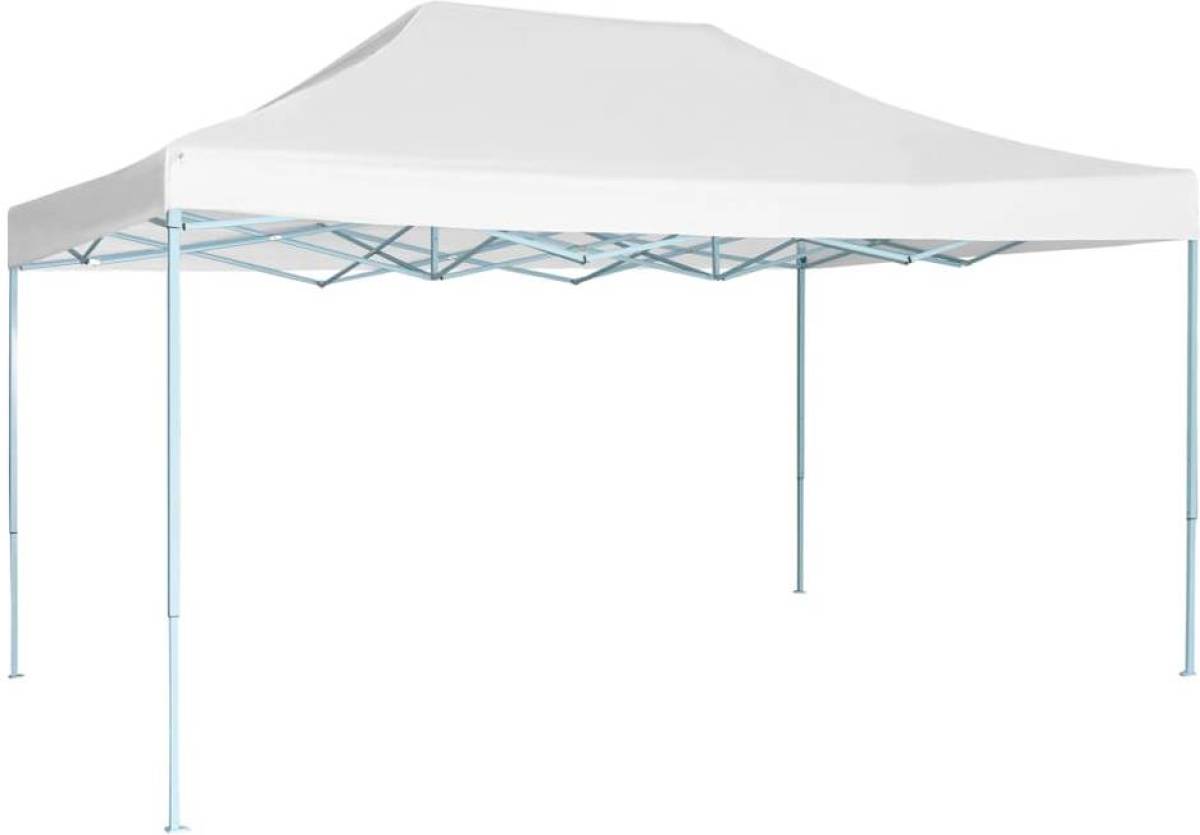 VidaXL Partytent inklapbaar 3x4 m staal wit