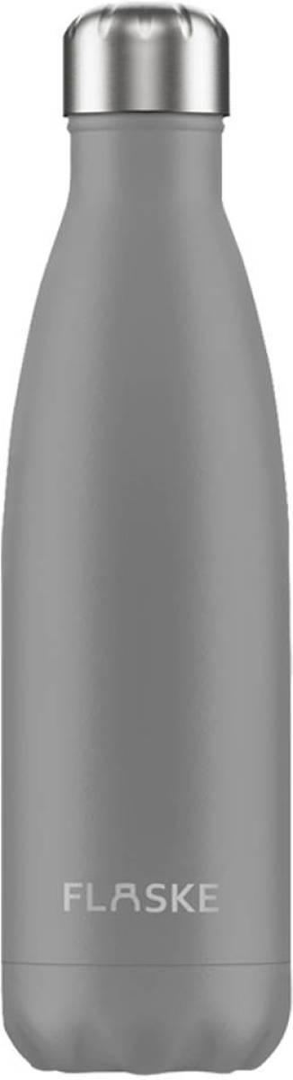 FLASKE - Bottle - 500ML/Grijs/RVS/95