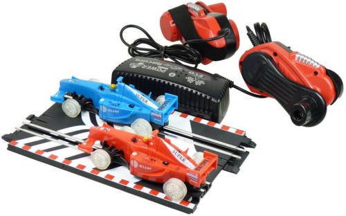 PowerPlus bouwpakket Mustang jongens rood/blauw 5-delig