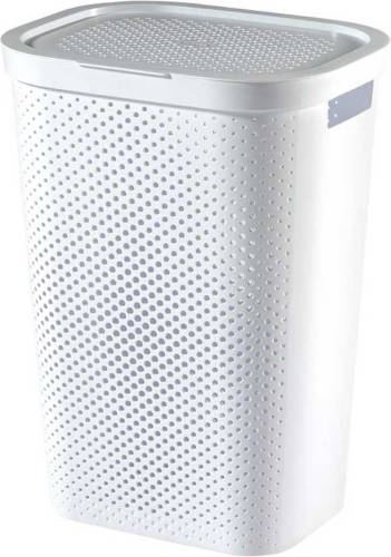 Curver Infinity Dots wasbox - 60L - wit