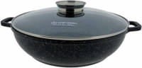 EDENBERG Stonetec Line - Luxe Wokpan - Ø 28 cm - 3.3l - 3-laags anti-aanbaklaag