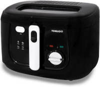 Tomado TDF2501B klassieke frituurpan - 2,5 liter - reukfilter