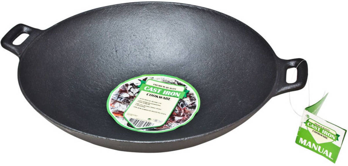 Easyline Wokpan Gietijzer Ø 31 cm