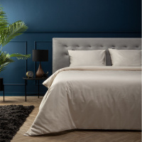 Presence Percale Uni - Off White 2-persoons (200 x 240 cm + 2 kussenslopen) Dekbedovertrek