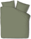 Presence Percale Uni - Groen 2-persoons (200 x 240 cm + 2 kussenslopen) Dekbedovertrek