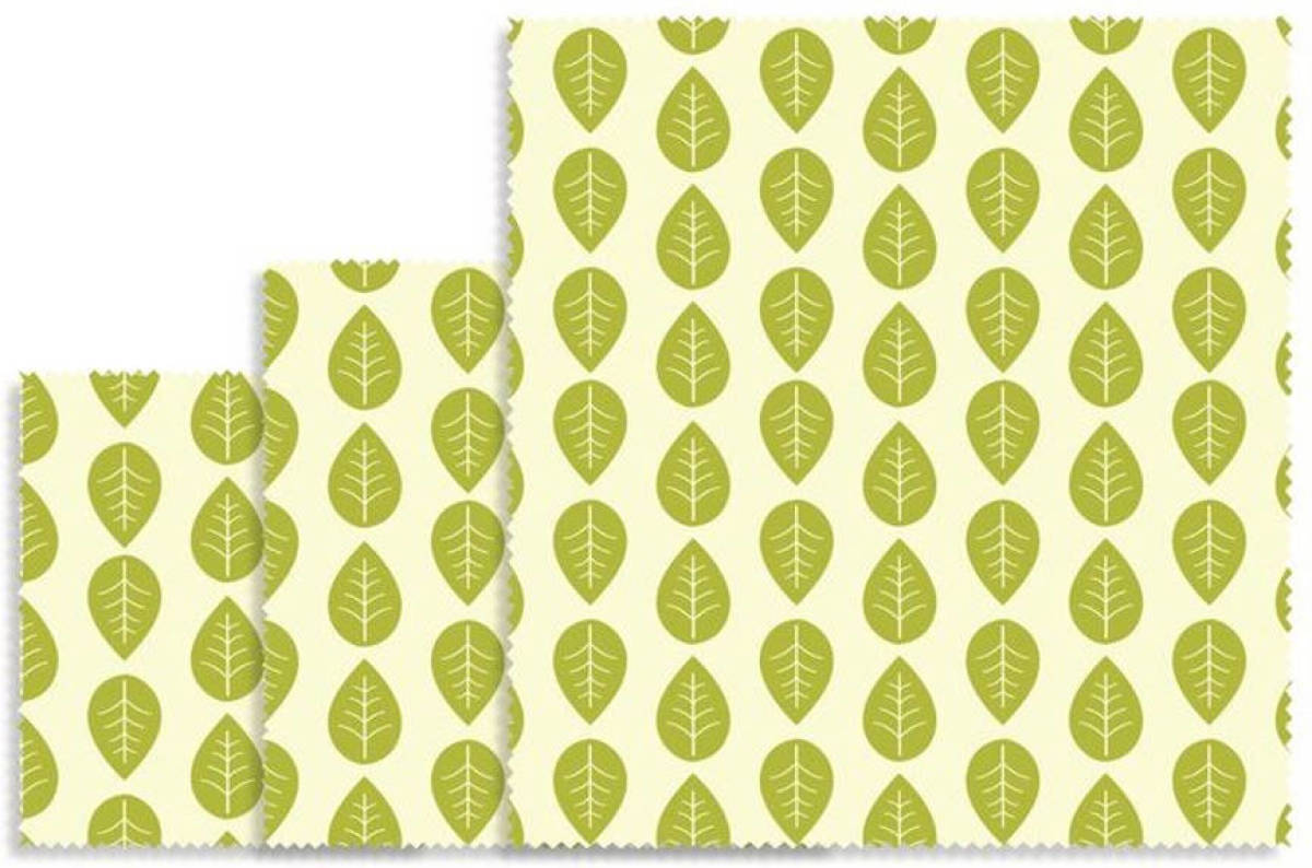 Bee's Wax Bijenwasdoek Leaves 3 Stuks