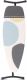 Brabantia Strijkplank D - Spring Bubbles - met hittebestendige 'parkeerzone'